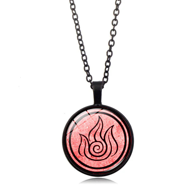 Zodiac Elements Glass Radiant Pendants
