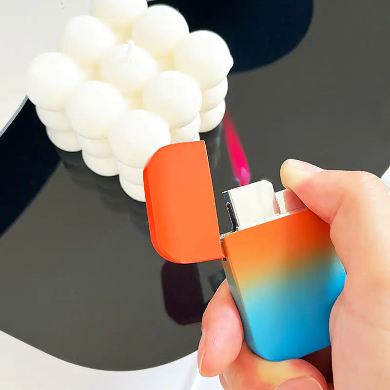 Windproof Metal Flame Lighters
