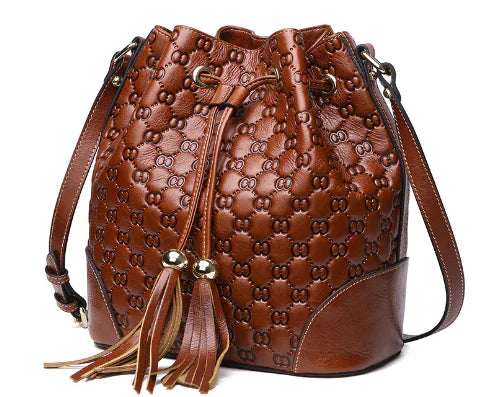Vintage Leather Bucket Bags