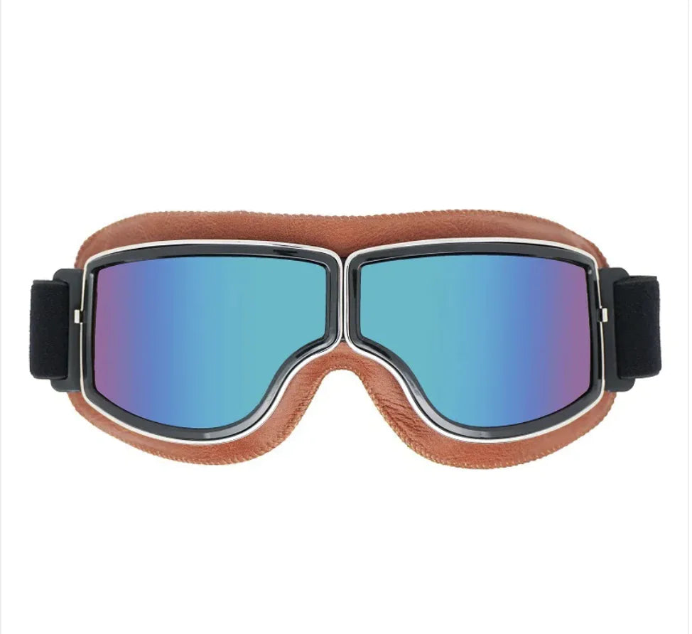 Harley Motorcycle Helmet Aviator Goggles