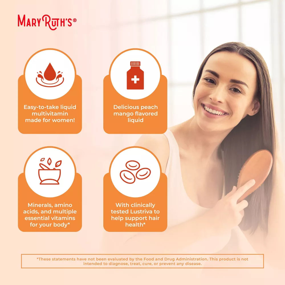 Mary Ruth's Liquid Morning Multivitamin + Hair Growth