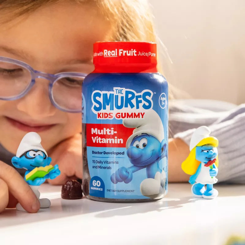 The Smurfs, Kids Berry Gummy Supplements