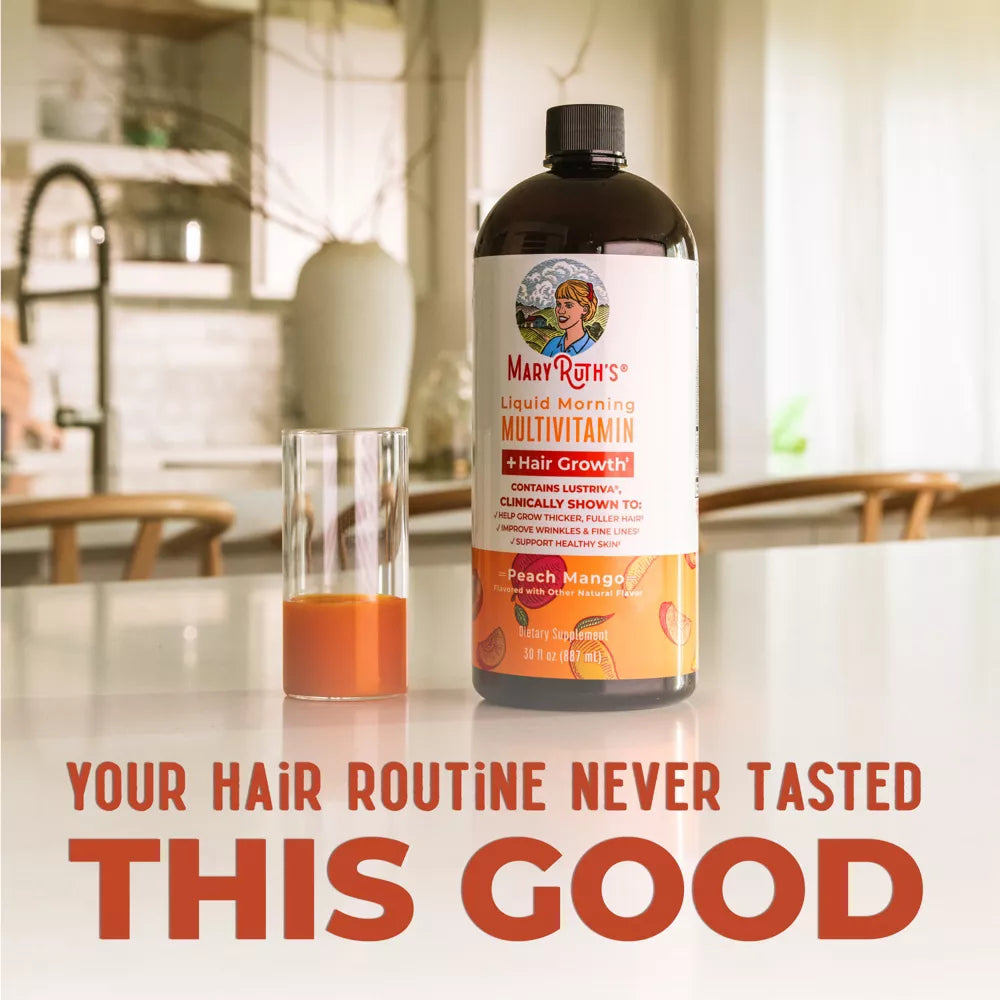 Mary Ruth's Liquid Morning Multivitamin + Hair Growth