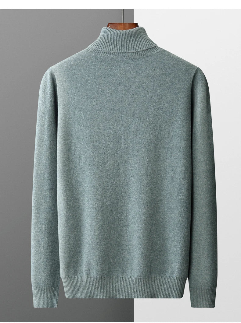 Giovanni Cashmere Turtleneck Sweater
