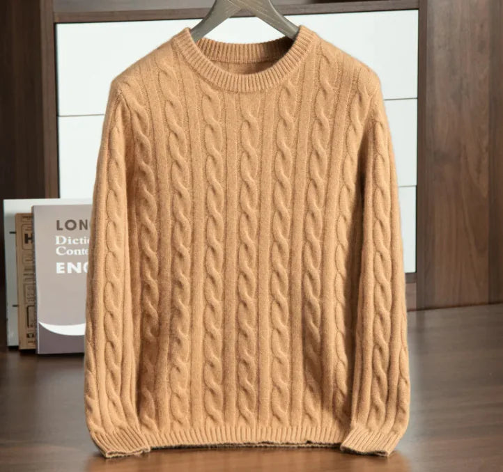 Davinci Pure Albas Cashmere Cable Pullover