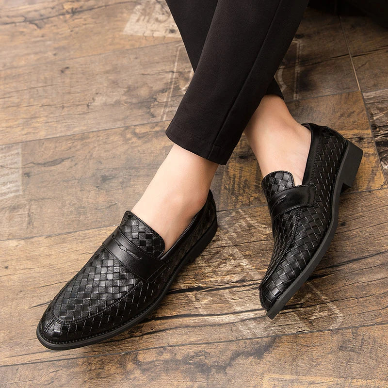 Machista Woven Leather Shoes