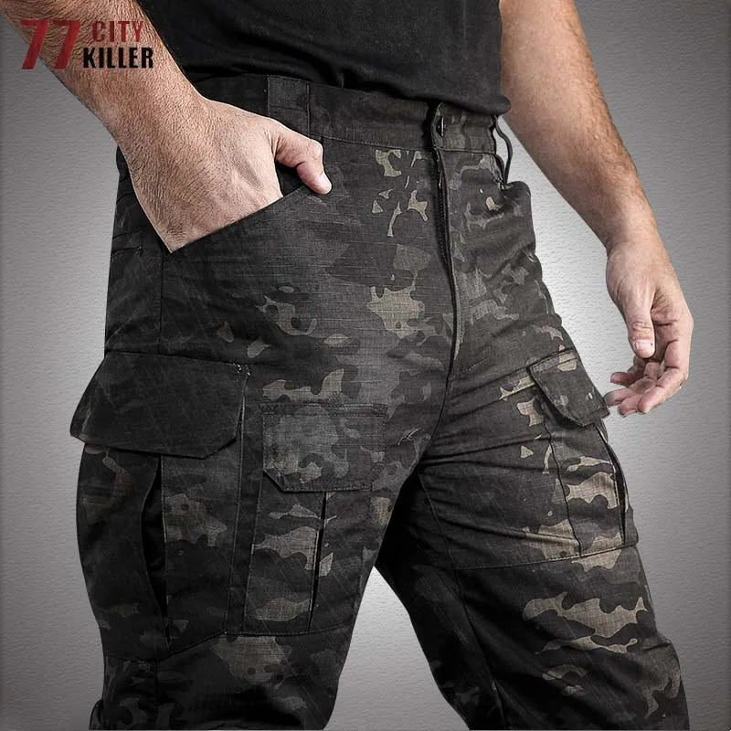 AKNAVY Camouflage Tactical Cargo Pants