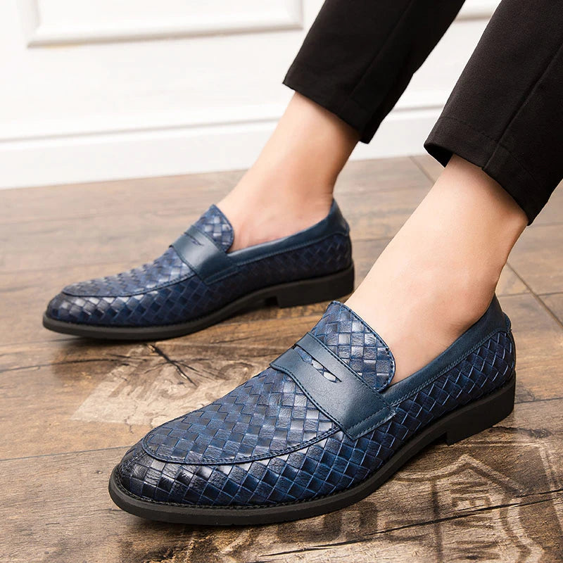 Machista Woven Leather Shoes