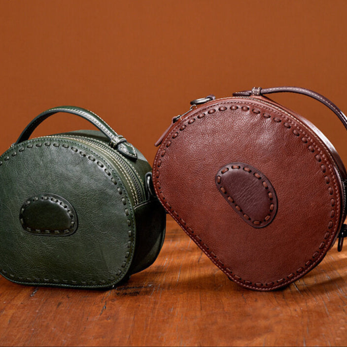 Ginni Vintage Genuine Leather Crossbody Handbags