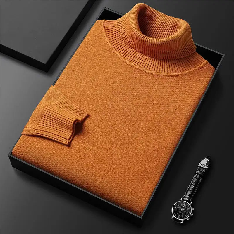 Giovanni Cashmere Turtleneck Sweater