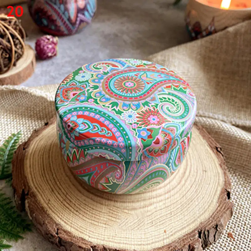 Scented 100% Natural Soy Candles - Vintage Flower Jars