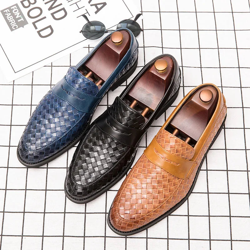 Machista Woven Leather Shoes