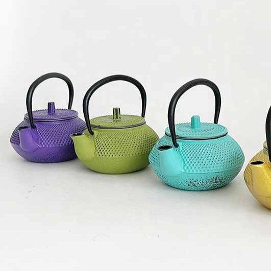 Arare Cast Iron Teapot Kettle