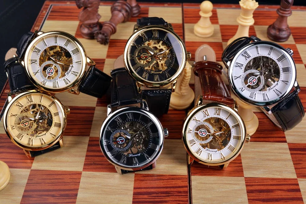 Forsining 3D Skeleton Luxe Watches