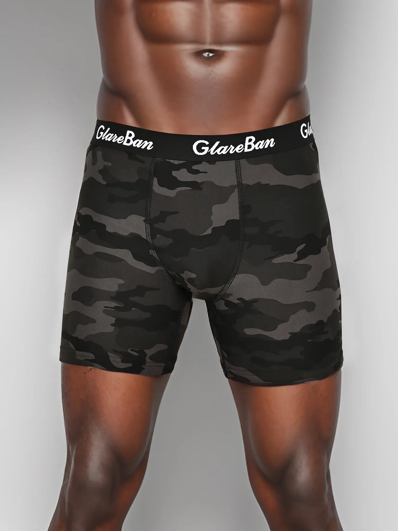 GlareBan Black Camo Boxers