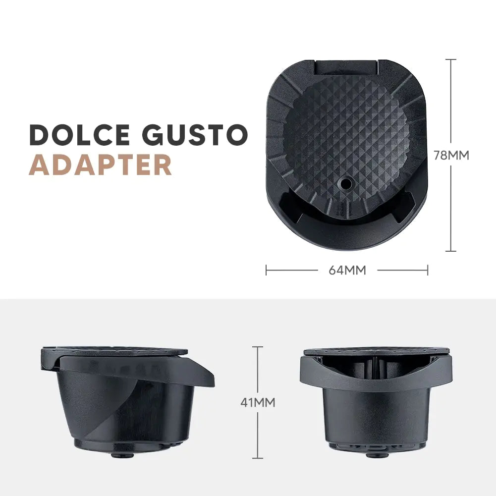 Eco-Friendly and Reusable Coffee Capsule Adapter for Dolce Gusto Espresso Makers