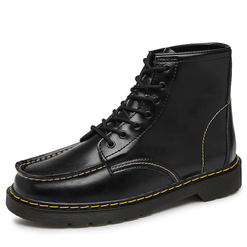 Randolph Cowhide Leather High-Top Boots