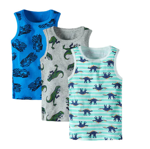 100% Combed Cotton Singlets