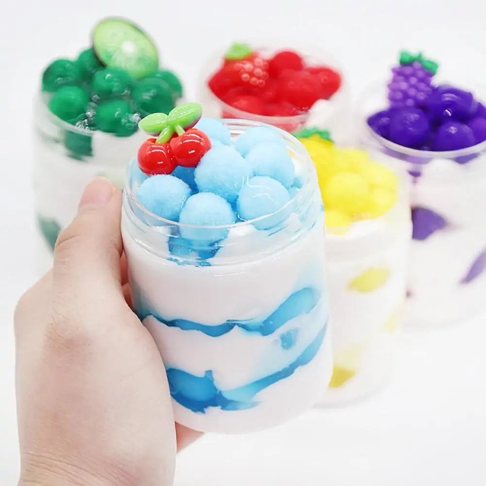 Fluffy Fruit & Ice Cream Slime