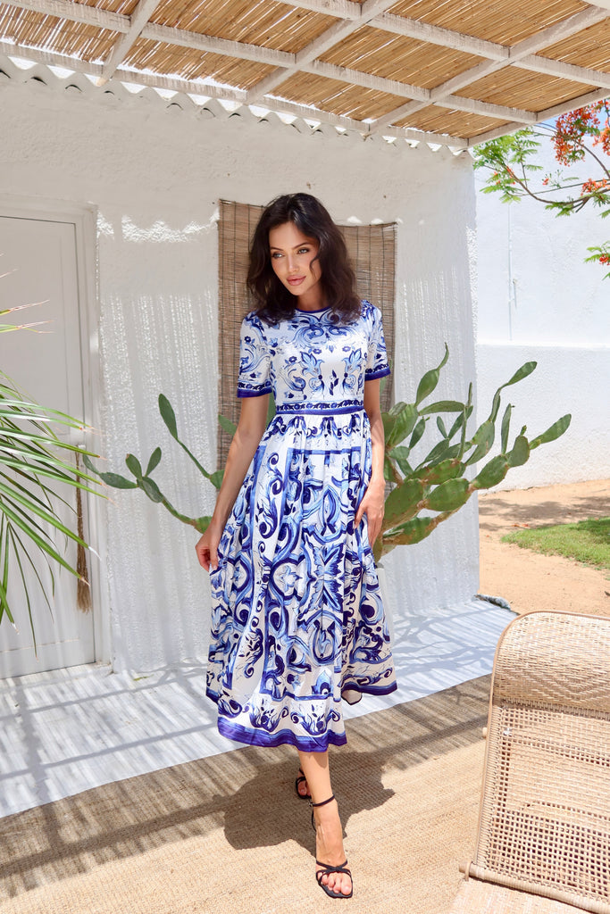 Kate Mediterraneo Midi Dress