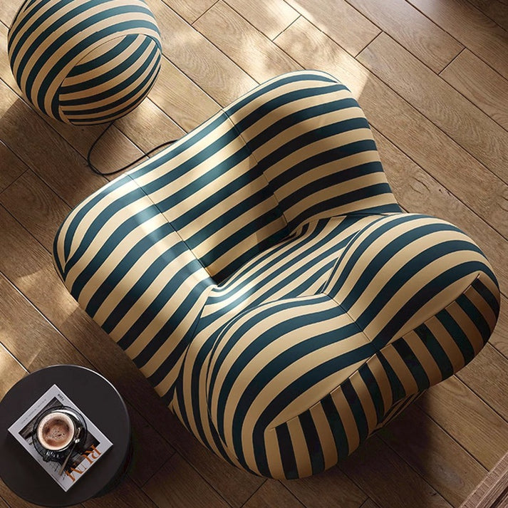 Ergonomic Leisure Ice Cotton Sofa + Ball Chairs