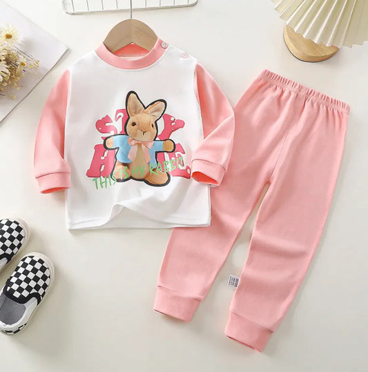 Kids CozyCotton Long Johns Pajama Set