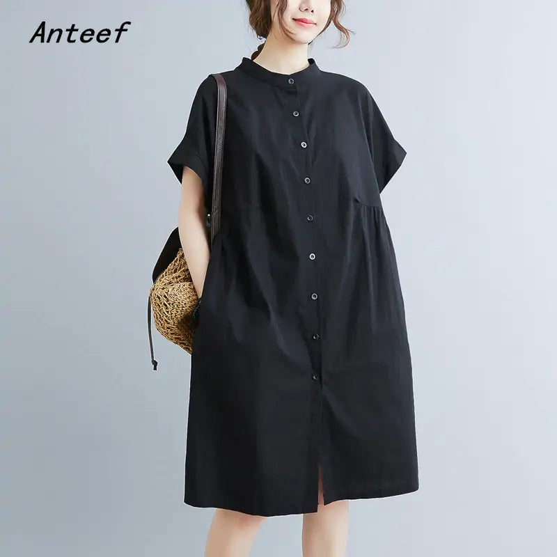 Sari Babydoll Shirt Dress