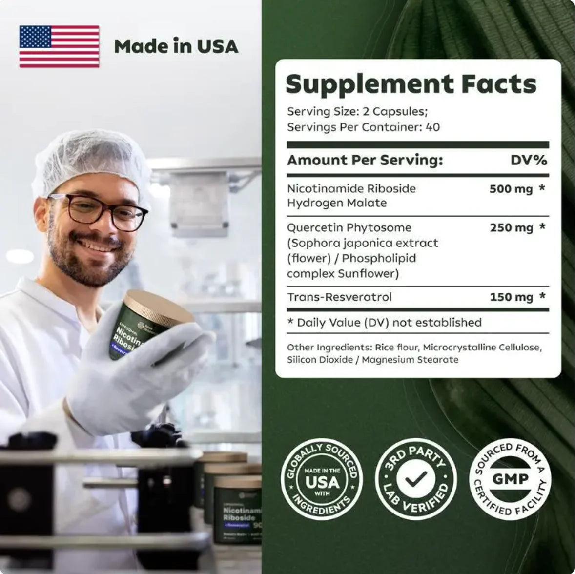 Nicotinamide Riboside Capsules