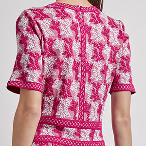 Misook A-Line Midi Dress