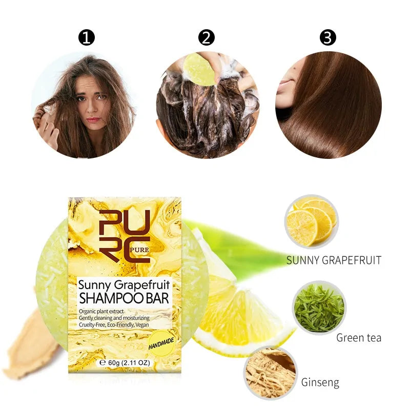 PURE Vegan Antidandruff Shampoo Bars