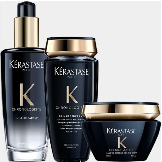Kérastase Chronologist Set (Shampoo, Mask, Parfum Oil)
