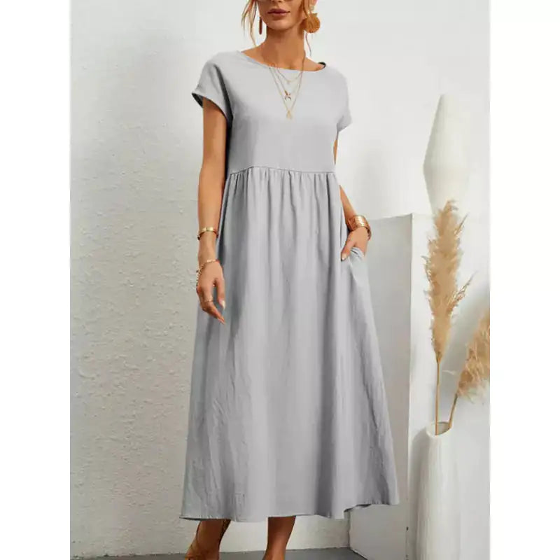 Fernanda Maxi Linen Dresses