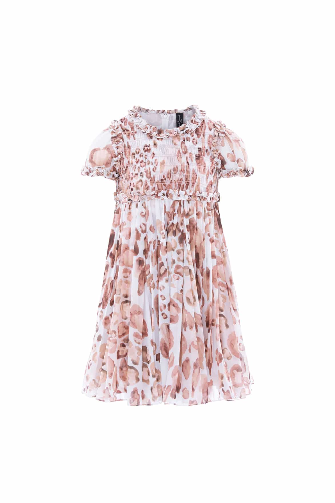 Pompadour Garden Giselle Chiffon Dress