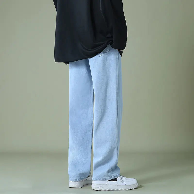 Wide Leg Denim Jeans