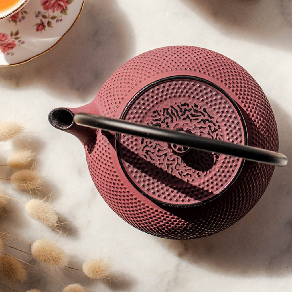 Arare Cast Iron Teapot Kettle