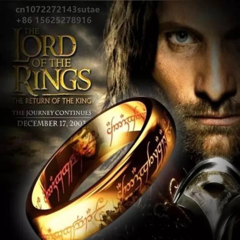 Lord of the Rings Magic High-End Titanium Steel Rings