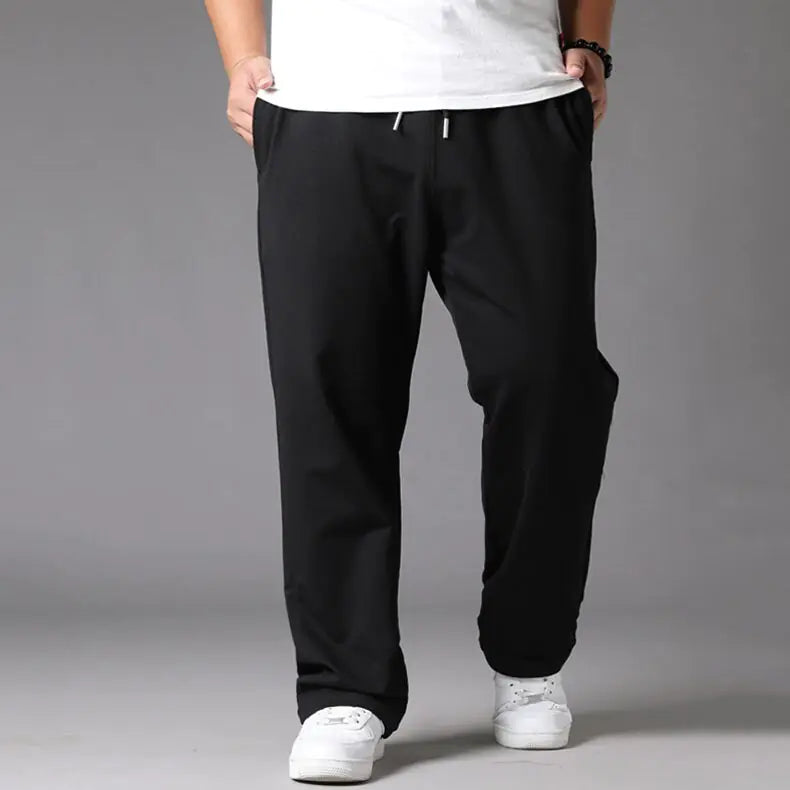 Oversized Black Casual Sweatpants