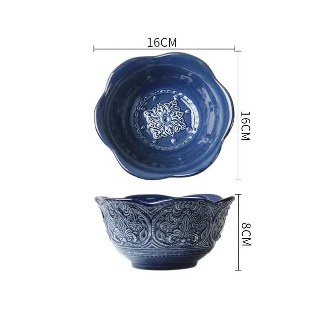 Luxury Linkori Blue Tableware