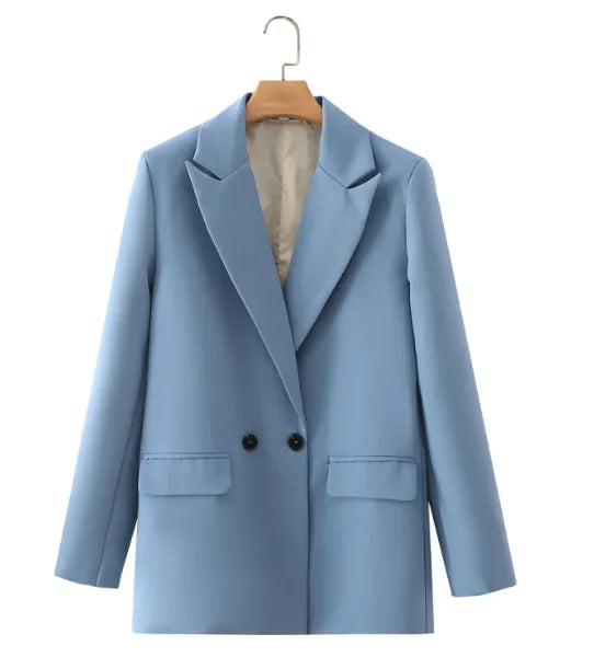 Kingsford TRAF Double-Breasted Blazer