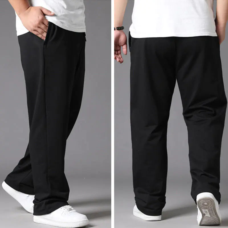 Oversized Black Casual Sweatpants