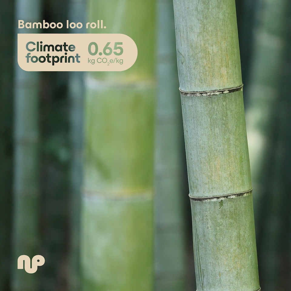 ECO Bamboo Thick 4 Ply Unbleached Toilet Paper