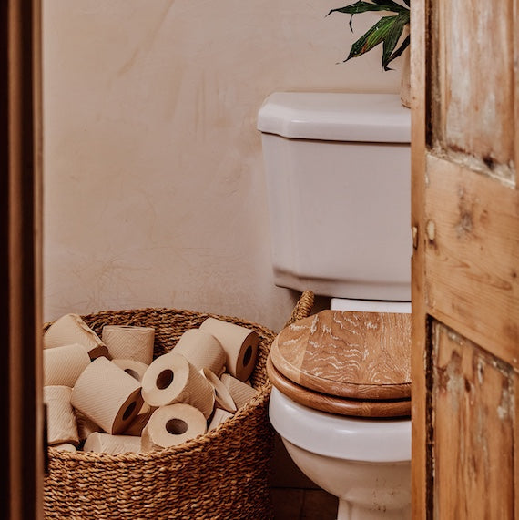 ECO Bamboo Thick 4 Ply Unbleached Toilet Paper