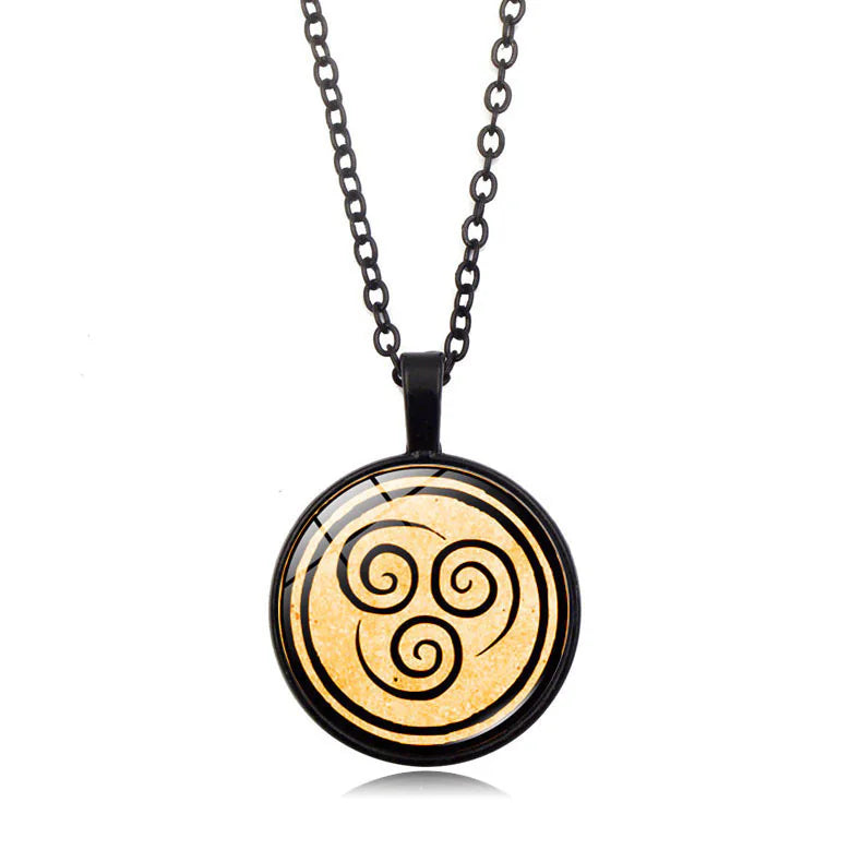 Zodiac Elements Glass Radiant Pendants