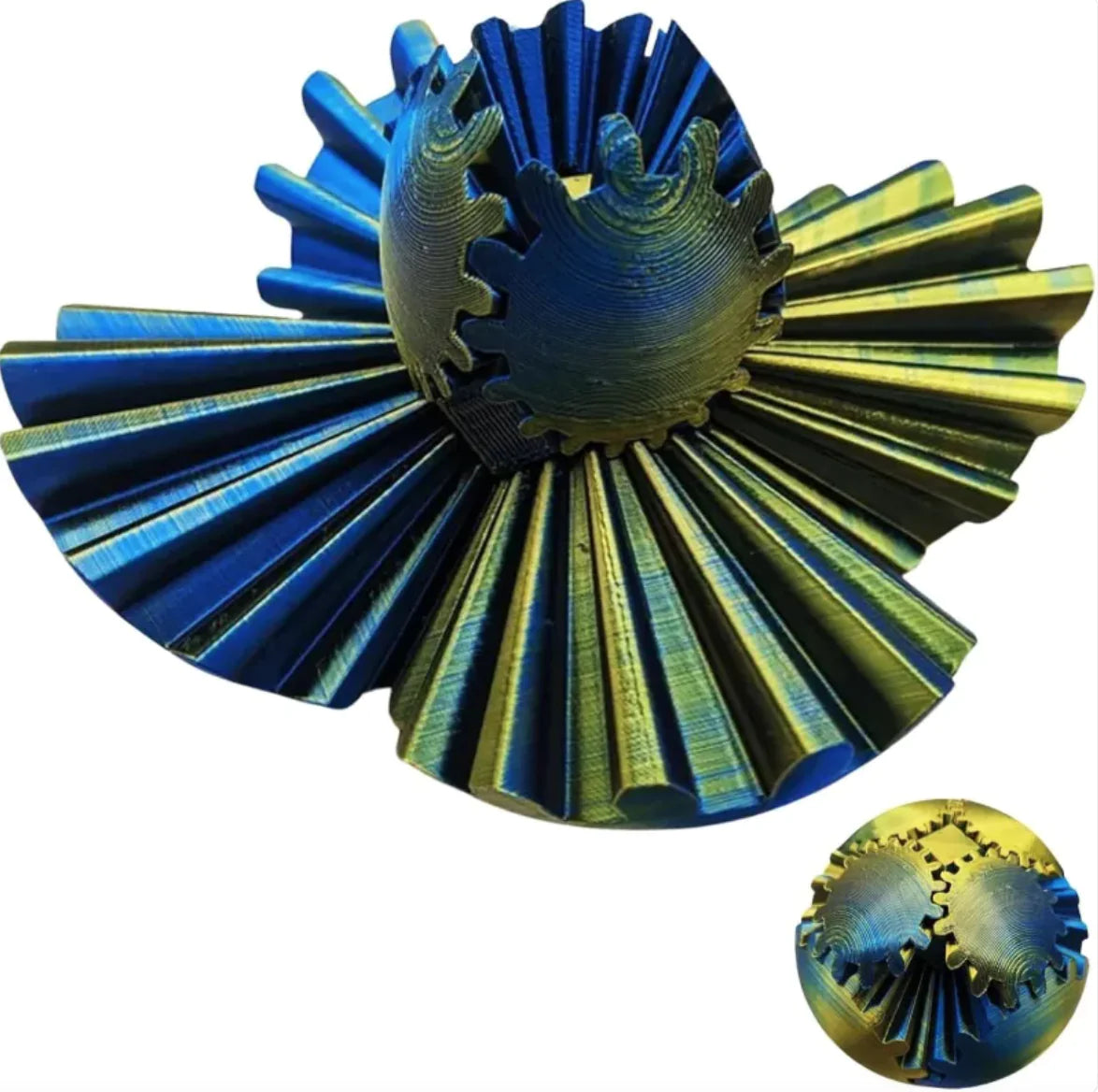 Innovative 3D Rotating Gear Fidget Balls