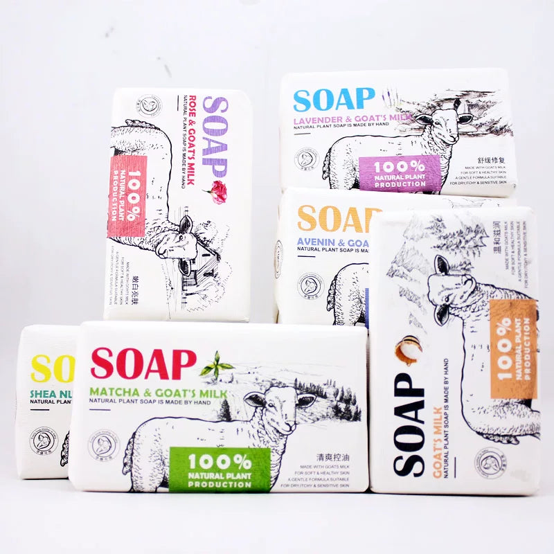 Natural Plant Soap with Goats Milk