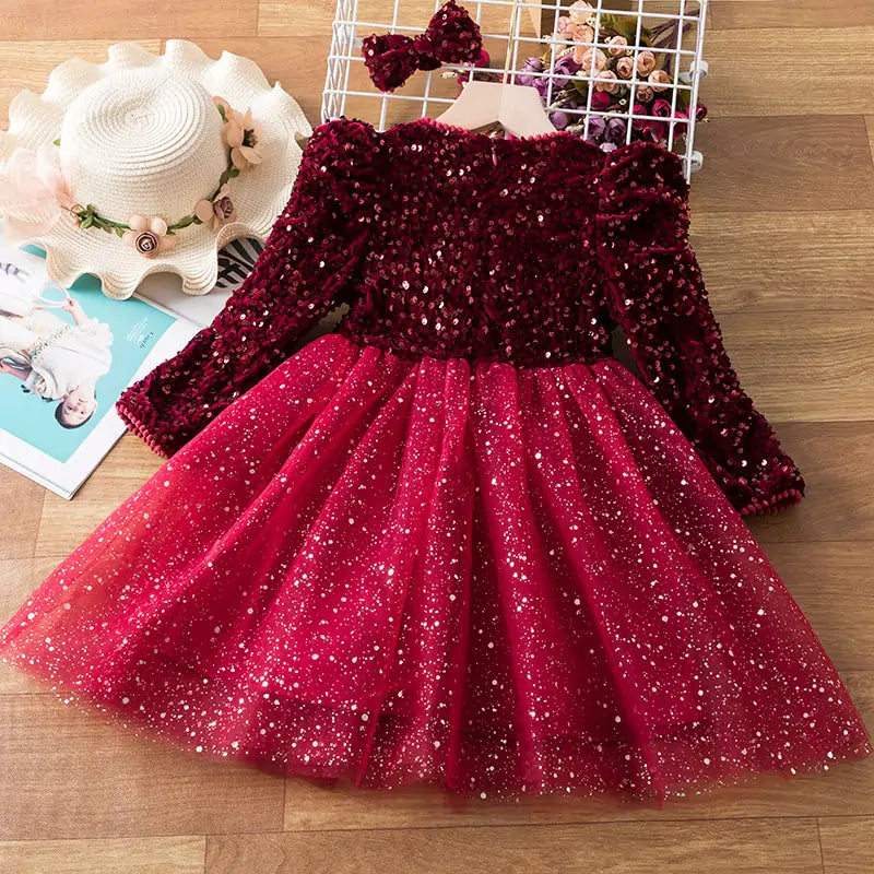 Celebrations Sequin Girls Dresses