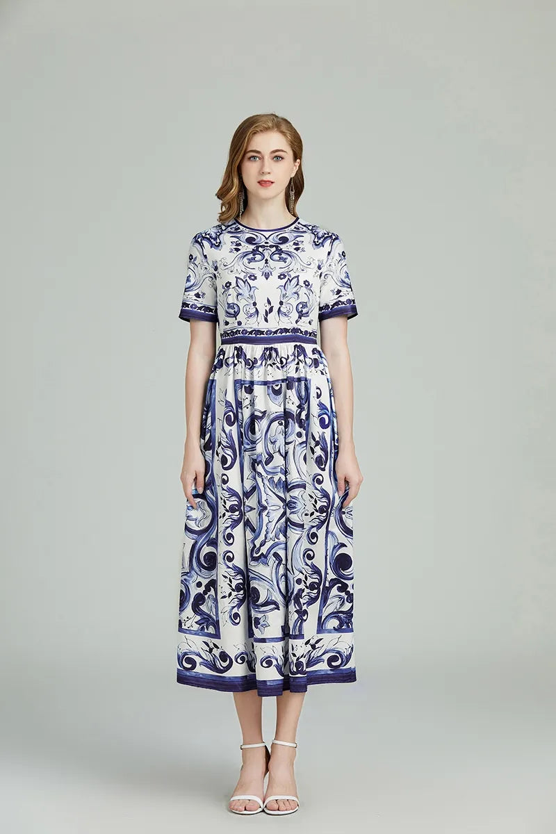 Kate Mediterraneo Midi Dress