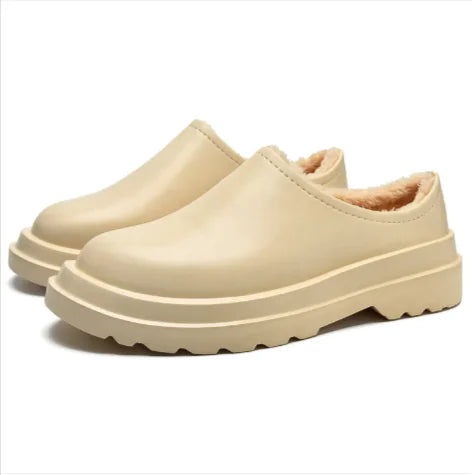 Waterproof Plush Indoor EVA Slippers