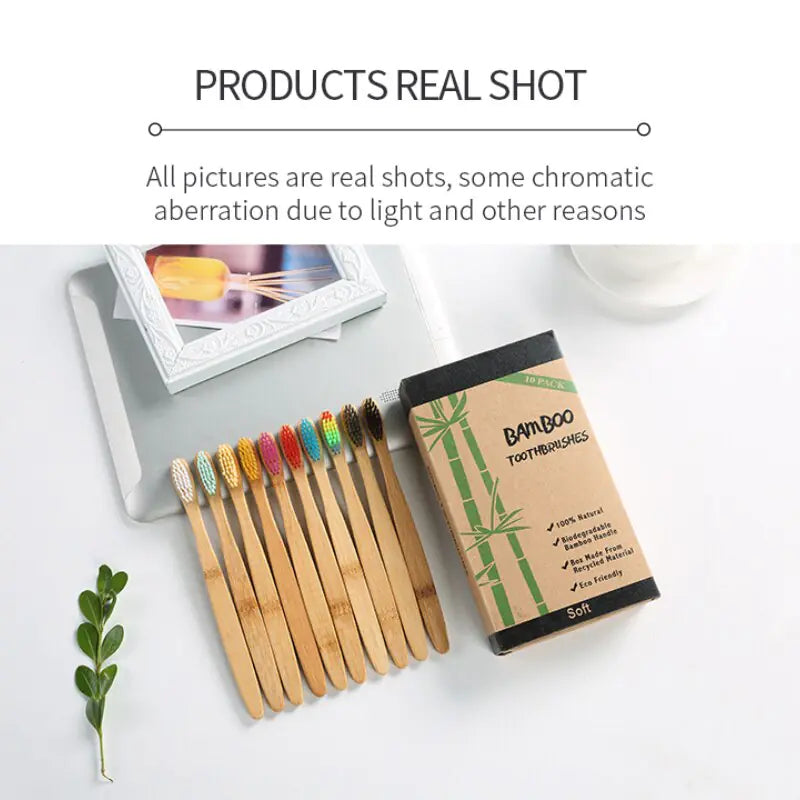 Bamboo Eco-Friendly Toothbrushes