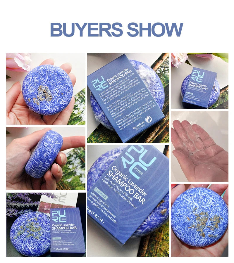 PURE Vegan Antidandruff Shampoo Bars